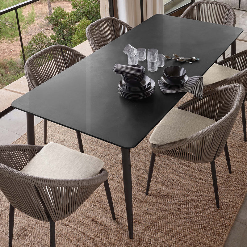 Skyline Design Rodona 7-Piece Rectangular Dining Set with Sunbrella Cushions