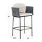 Skyline Design Boston Barstool with Sunbrella Cushion