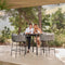 Skyline Design Boston 5-Piece Pub Set with Sunbrella Cushions