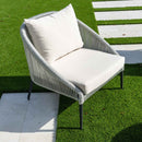Skyline Design Rodona 4-Piece Seating Set with Sunbrella Cushions