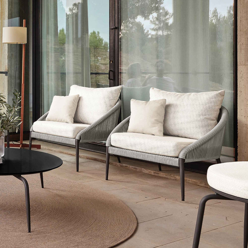 Skyline Design Rodona 4-Piece Seating Set with Sunbrella Cushions