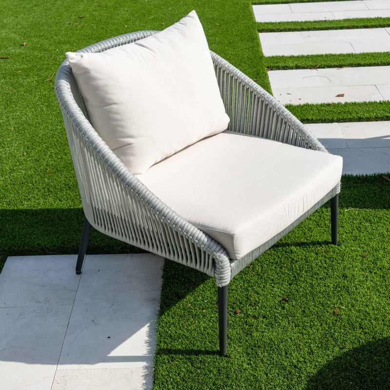 Skyline Design Rodona 4-Piece Seating Set with Sunbrella Cushions