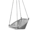 Skyline Design Horizon 8FT Pergola with Lamp, Rodona Hanging Chairs & Aluminum Table