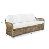 Skyline Design Calixto Sofa with Sunbrella Cushion