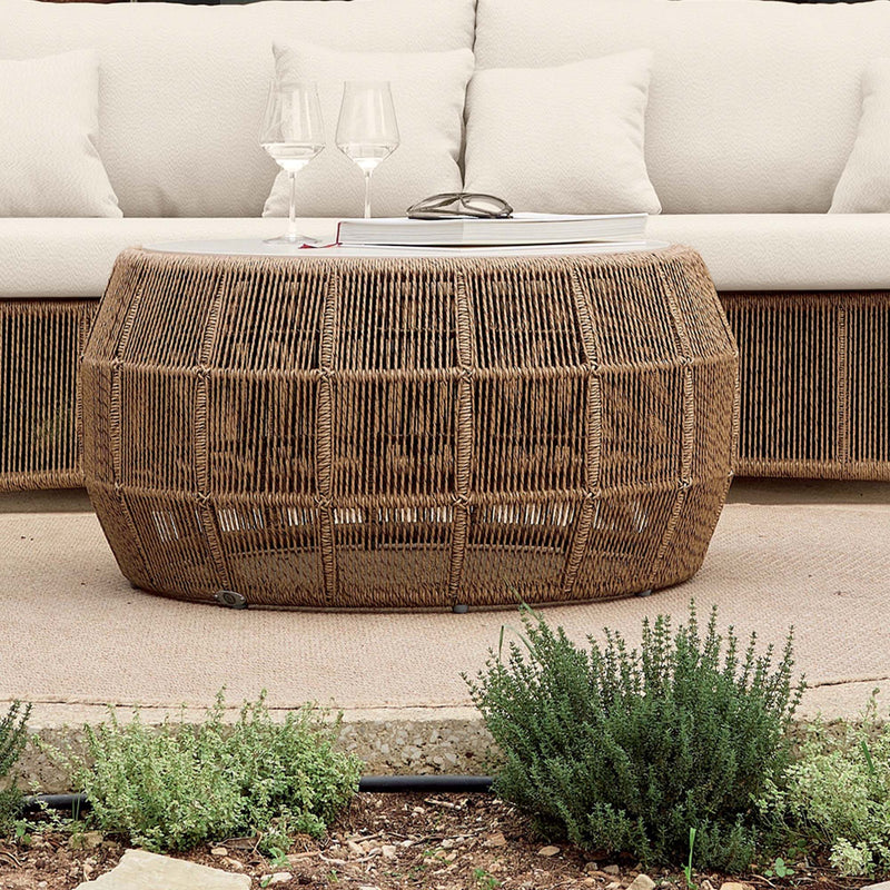Skyline Design Calixto Coffee Table with Glass