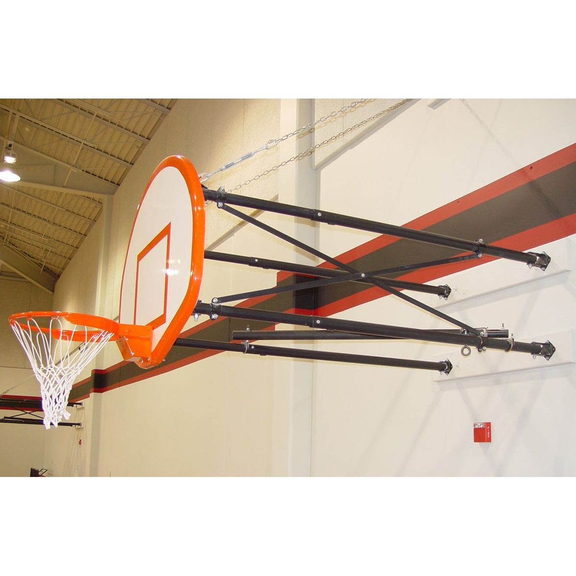Gared Corner Mount Side-Fold Wall Mount Package with Steel Board 6′–9′ Length P2500-6090ST