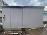 Premium Outdoor Large Shed LMDS Galvanized Steel Storage Shed
