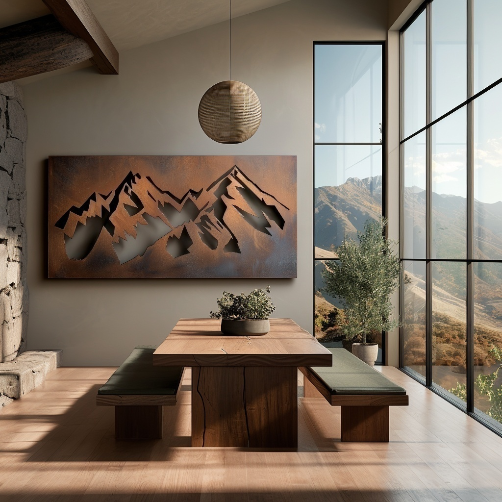 The Grand Teton - Metal Wall Art