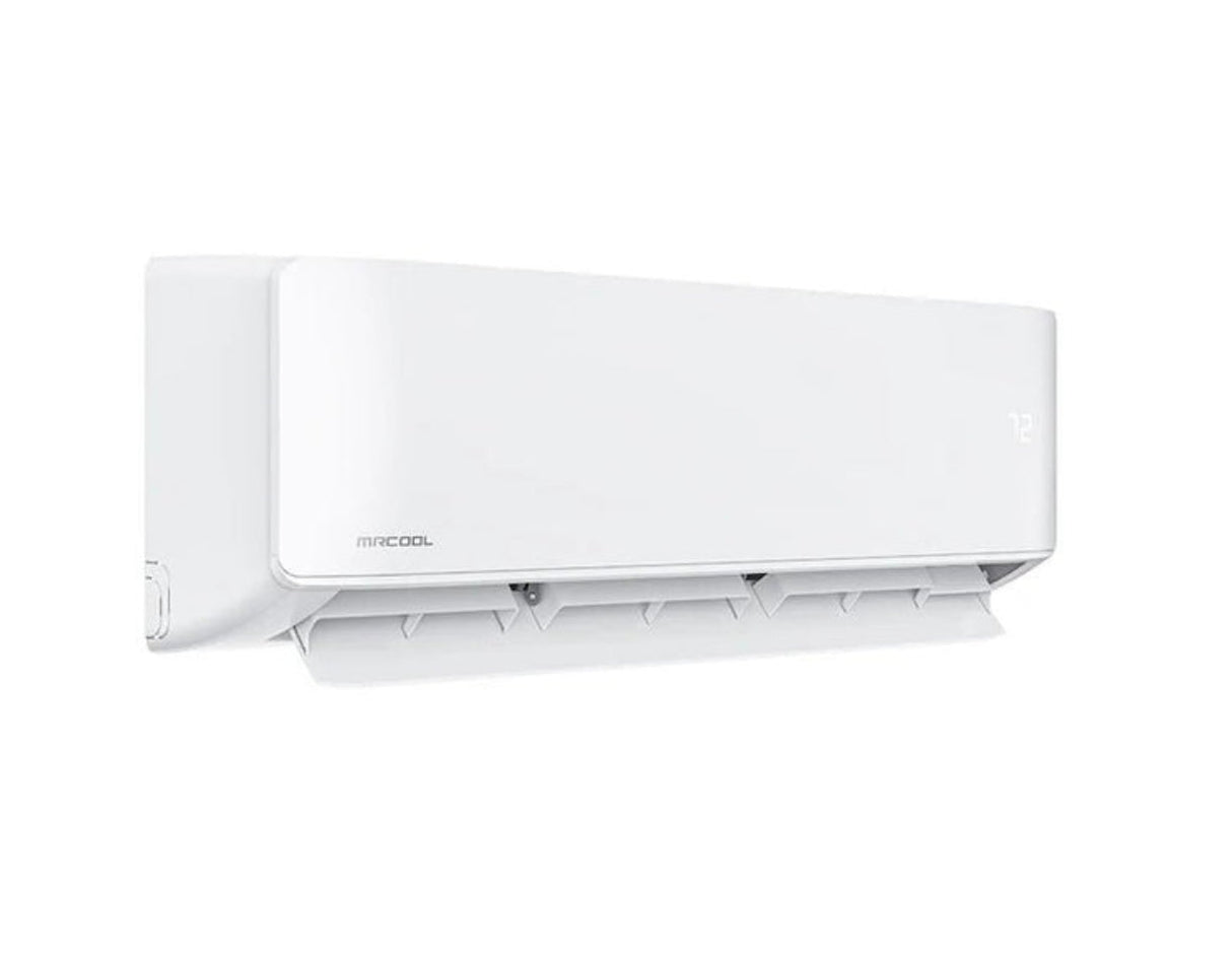 MRCOOL DIY 5th Gen 18,000 BTU 2-Zone Ductless Mini Split Air Conditioner & Heat Pump with (25 ft + 25 ft) Pre-Charged Line Sets (6K + 12K) DIYM218HPW02D06