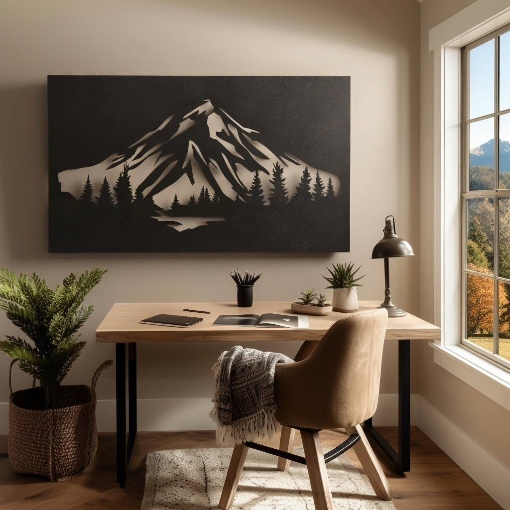 The Denali - Metal Wall Art