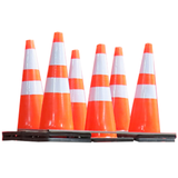 28″ Safety Highway Traffic Cones