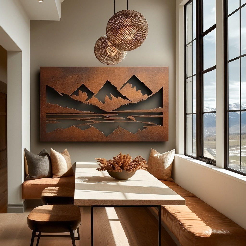 The Maroon Bells - Metal Wall Art