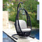 Skyline Design Heri Hanging Chair with Frame and Sunbrella Cushions