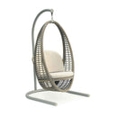 Skyline Design Heri Hanging Chair with Frame and Sunbrella Cushions