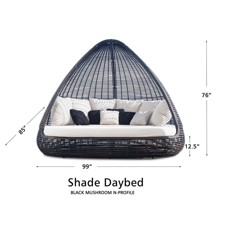 Skyline Design Shade Daybed with Sunbrella Cushions