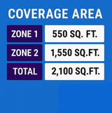 MRCOOL 48K 6-Zone DIY Multi-Zone Bundle with 12K + 36K Air Handlers & 25ft Line Sets DIYM248HPW04D07
