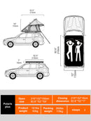 Naturnest Polaris Plus Triangle Car Roof Top Tent W1553140819