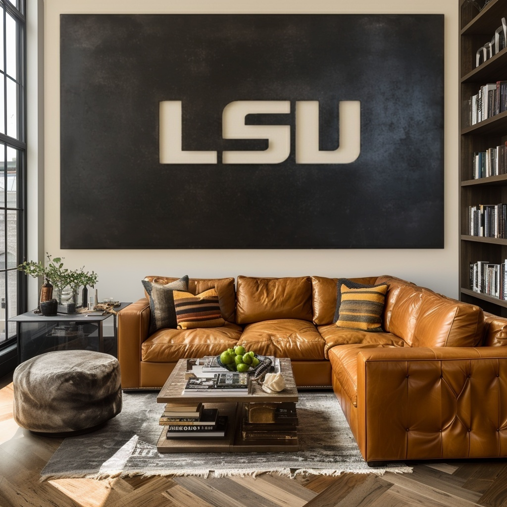 The LSU - Metal Wall Art - Landscape Forge