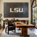 The LSU - Metal Wall Art - Landscape Slate
