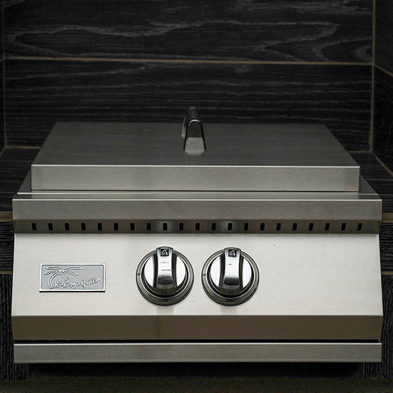 KoKoMo Grills Built in Power Burner with Removable Grate for Wok