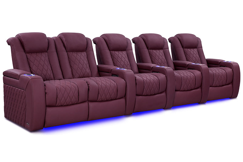 Valencia Tuscany Ultimate Luxury Leather Home Theater Seating