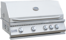 KoKoMo Grills Aruba Built in BBQ Island with Built in BBQ Grill Side Burner and Refrigerator