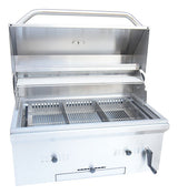KoKoMo Grills 32" Built in Stainless Steel Charcoal BBQ Grill