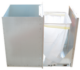 KoKoMo Grills Outdoor Kitchen Stainless Steel Trash Can or Liquid Propane Tank Drawer