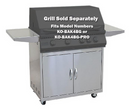 KoKoMo Grills 4 Burner Stainless Steel Grill Cart