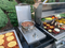 KoKoMo Grills Teppanyaki, Griddle, Built in BBQ Grill with Side Burner, Storage Drawers 7'6"