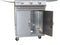 KoKoMo Grills 3 Burner Stainless Steel Grill Cart