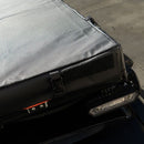 BA TENTS - "PACKOUT"- Soft top Rooftop Tent (Universal Fit) - Black/Rhinotec Cover + Grey/Org Tent