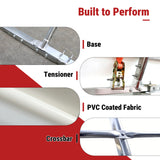 Single Truss Arch Storage Shelter 35.2′ × 39.9′ × 16.4′