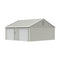 Chery Industrial 30' x 33' Double Garage Metal Shed with Side Entry Door