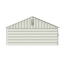 Chery Industrial 30' x 33' Double Garage Metal Shed with Side Entry Door