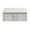 Chery Industrial 30' x 33' Double Garage Metal Shed with Side Entry Door