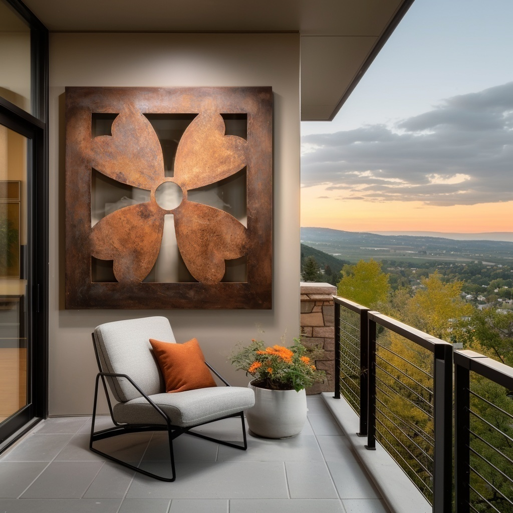 The Missouri Dogwood - Metal Wall Art