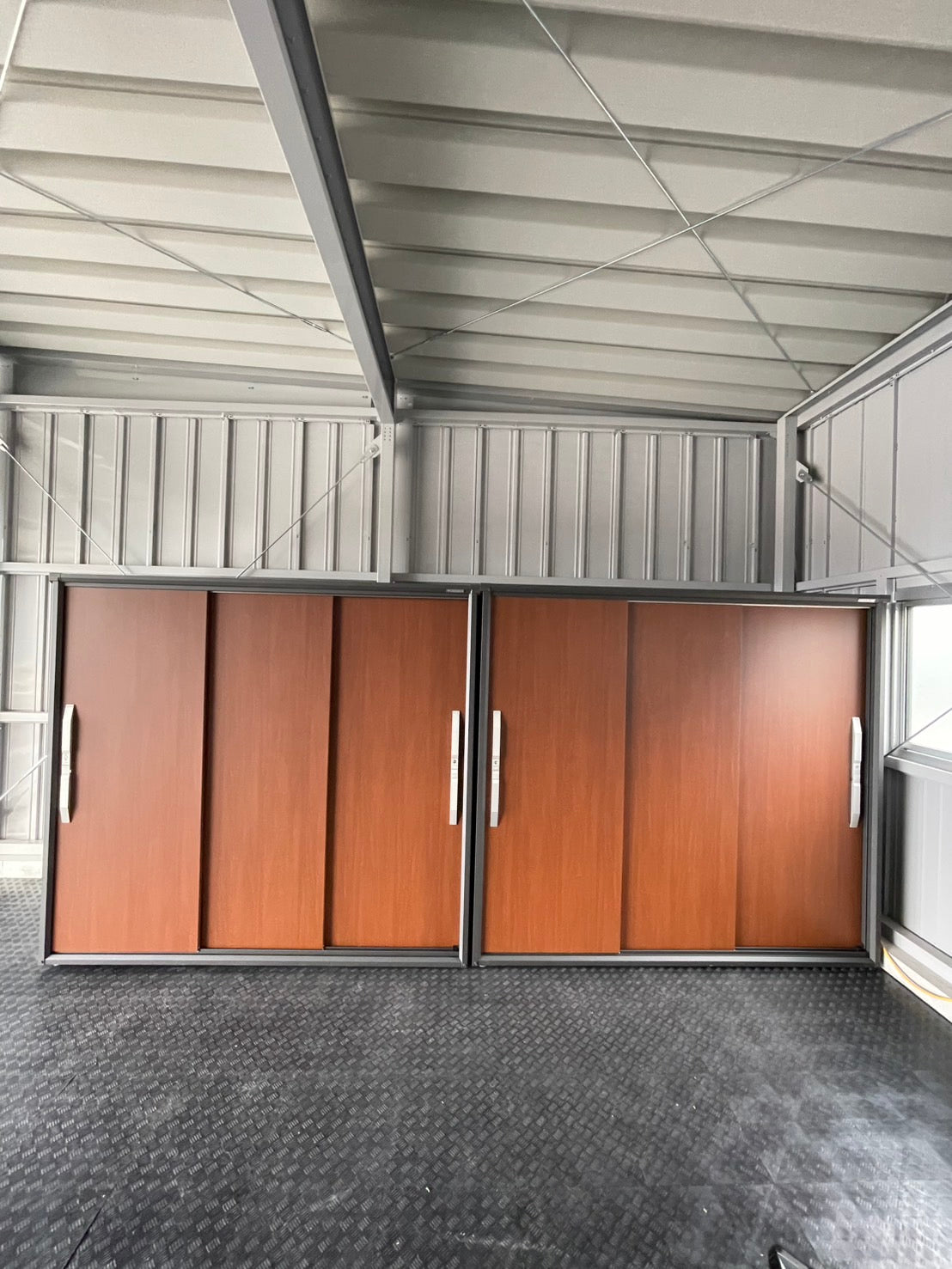 Premium Outdoor Small Shed ESF Galvanized Steel Storage Shed