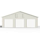 Chery Industrial 35' x 40' Three Car Garage Shed with Side Entry Door & Windows