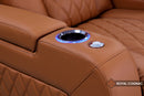 Valencia Tuscany Ultimate Luxury Leather Home Theater Seating