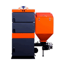 EKO DUO 15 Hybrid Boiler, 65K BTU Automated Efficient Coal and Pellet Boiler