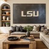 The LSU - Metal Wall Art - Landscape Slate