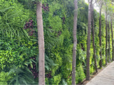 Designer Plants USA Luxury Country Fern Artificial Vertical Garden 40" x 40" 11SQ FT Commercial Grade UV Resistant