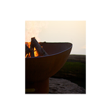 Fire Pit Art Scallop/Tidal Fire Pit