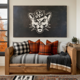 The BYU Cat- Metal Wall Art - Landscape Forge
