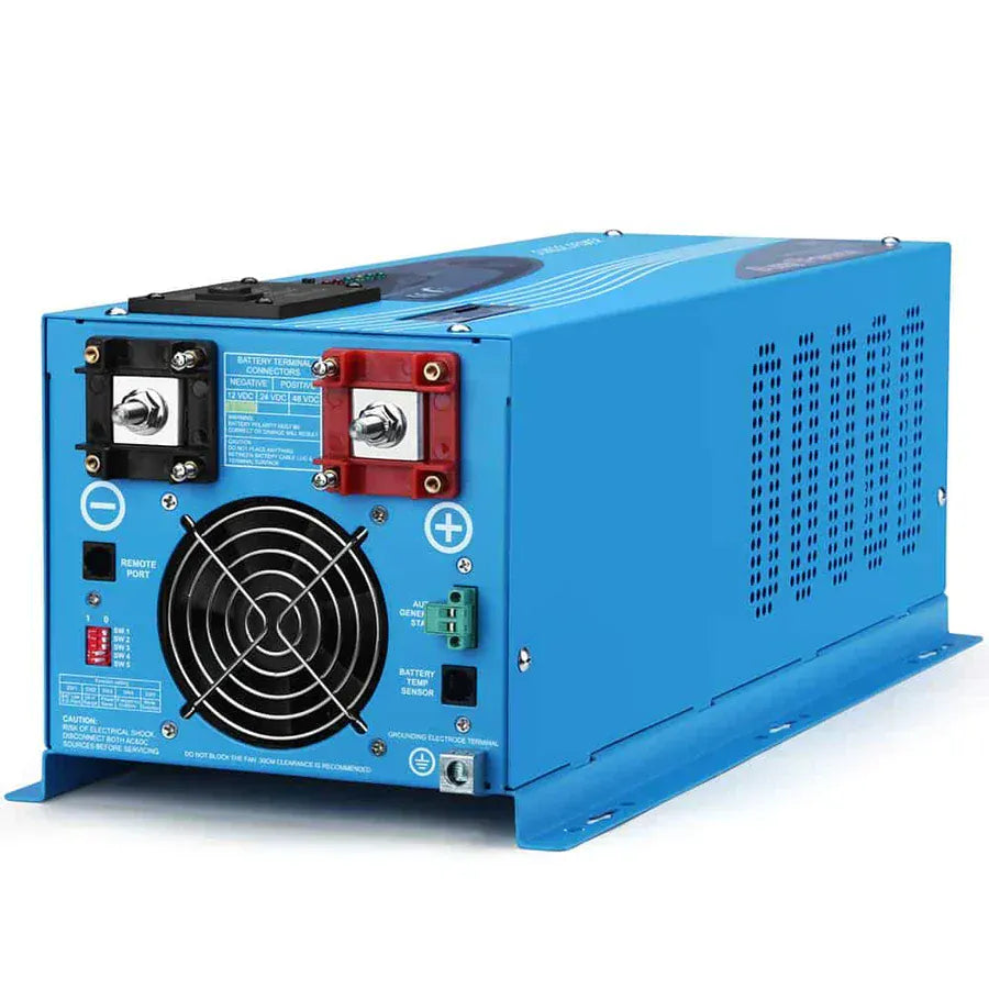 SunGoldPower 4000W Peak (12000W) DC 12V Pure Sine Wave Inverter With Charger