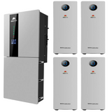 SunGoldPower 11.4kW 48V Split Phase Hybrid Solar Inverter + PowerMax 51.2V 314Ah Outdoor Energy Storage Battery