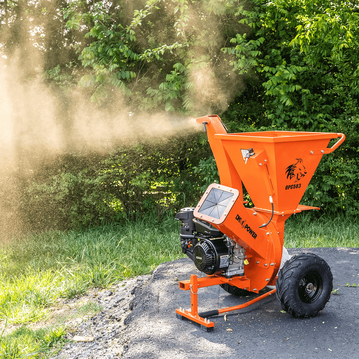 Chery Industrial 3" 7 Hp 208cc Disk Chipper Shredder Vacuum Combo