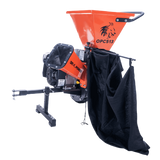 Chery Industrial 3" 6.5 Hp 196cc Disk Chipper Shredder With Chip Bag