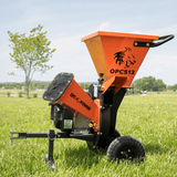 Chery Industrial 3" 6.5 Hp 196cc Disk Chipper Shredder With Chip Bag